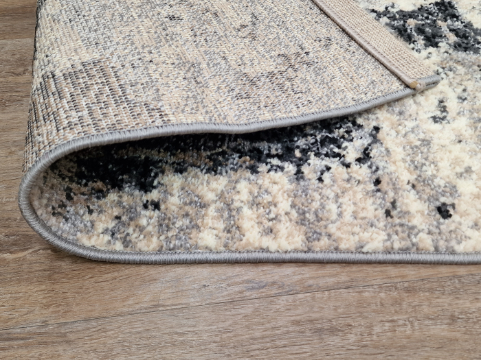 Covor Twist, 100 x 200 Gri Deschis/Caramel 1867A [2]