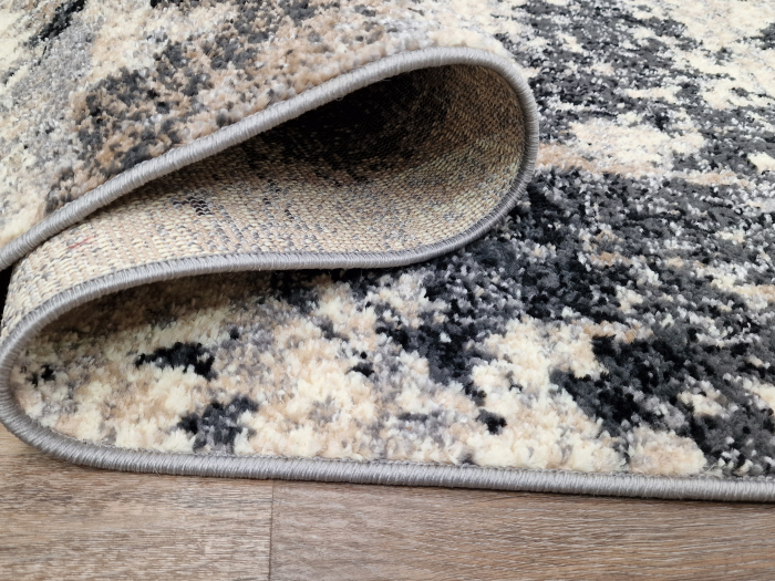 Covor Twist, 100 x 200 Gri Deschis/Caramel 1867A [5]