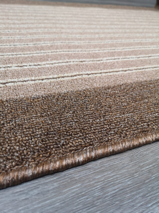 Traversa Antiderapanta Delta 80 x 200 Maro Inchis/Bej [3]