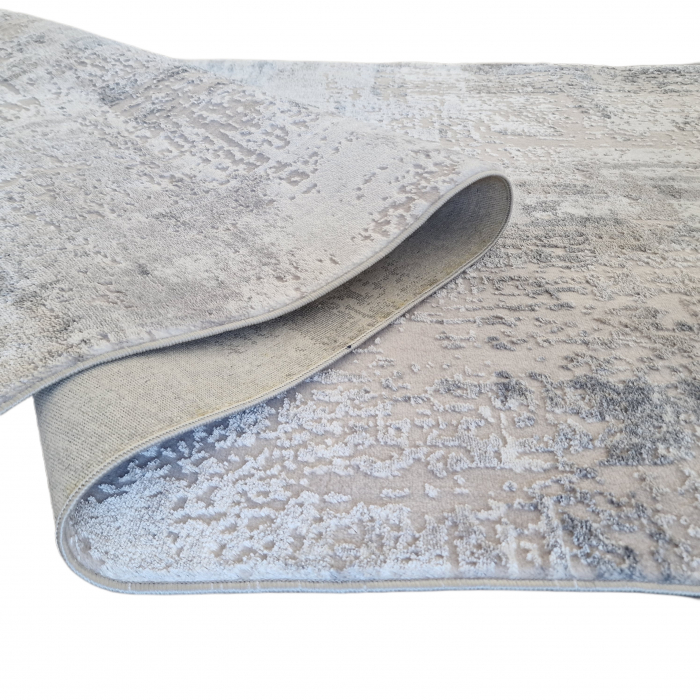 Traversa antiderapanta moderna Myra, 00088, Gri Deschis Bej, 120 x 250 cm, Grosime 5mm [2]