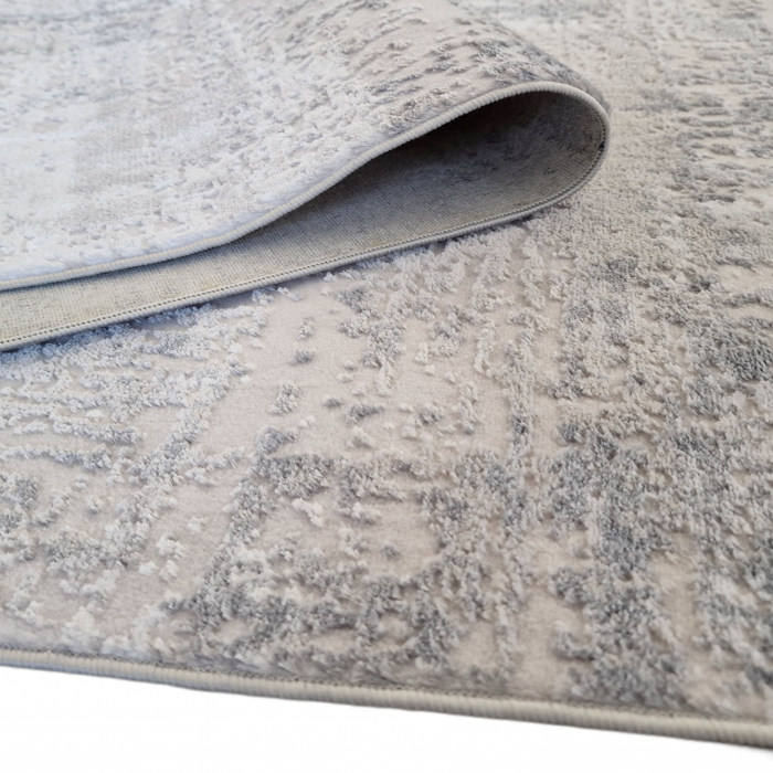 Traversa antiderapanta moderna Myra, 00088, Gri Deschis Bej, 120 x 250 cm, Grosime 5mm [6]