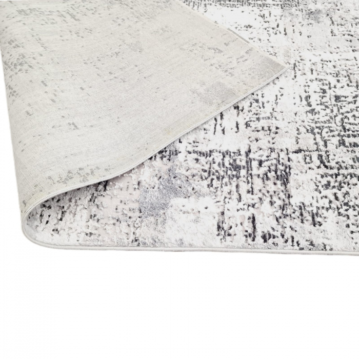 Traversa antiderapanta moderna Myra, 00088, Gri Inchis Gri, 120 x 600 cm, Grosime 5mm [8]