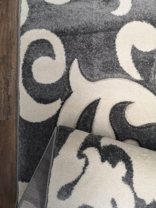 Traversa Carvino, 80 x 250 Gri Deschis/Alb-Crem 0890A [3]