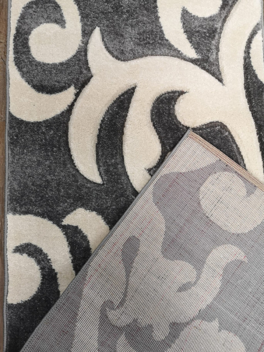 Traversa Carvino, 80 x 250 Gri Deschis/Alb-Crem 0890A [4]