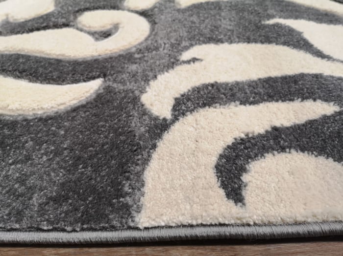 Traversa Carvino, 80 x 250 Gri Deschis/Alb-Crem 0890A [5]