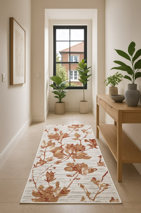 Traversa model floral Allure, 17974A Gri Rose [1]