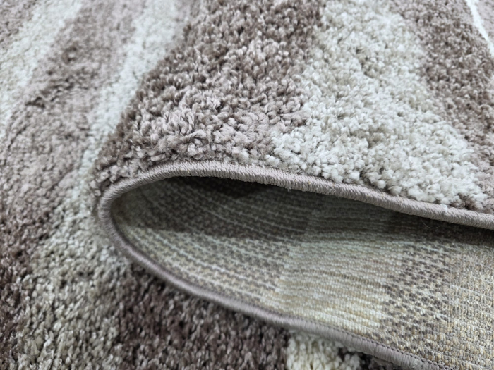 Traversa moderna tip Shaggy, SH66 Crem Maro, Living, Dormitor [2]