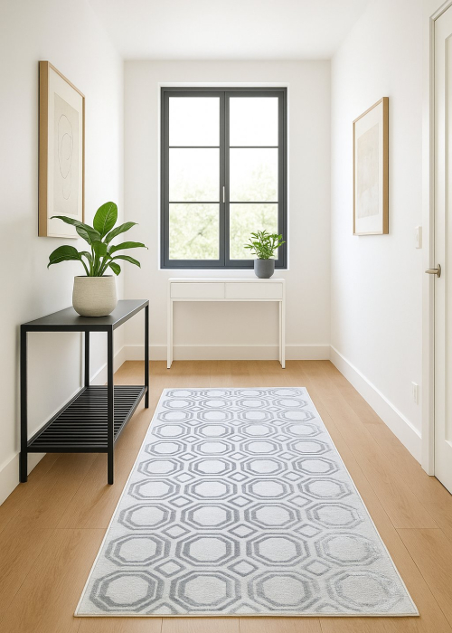 Traversa Pera, 80 x 100, Gri /Gri inchis 0228 A [1]