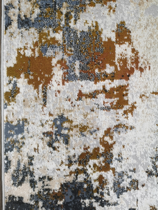 Traversa Rainbow, 60 x 450 Albastru/Terracotta 2326A [3]