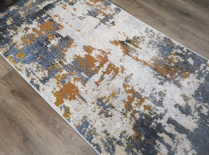 Traversa Rainbow, 60 x 450 Albastru/Terracotta 2326A [2]