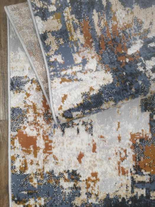 Traversa Rainbow, 60 x 450 Albastru/Terracotta 2326A [5]