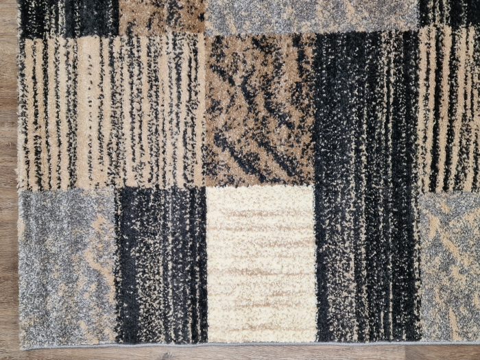 Traversa Twist, 100 x 200 Gri Deschis/Caramel 1835A [4]