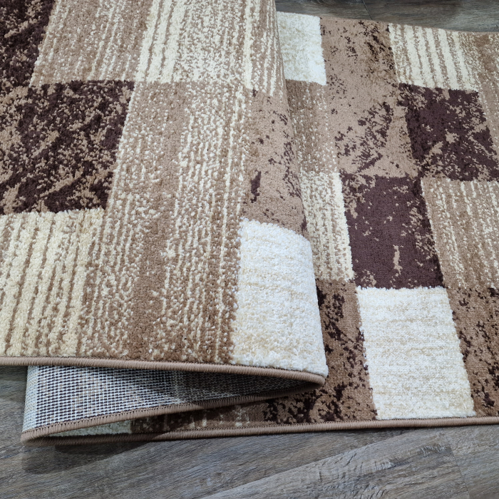 Traversa Twist ,80 x 350 , Bej Inchis Maro 1835A [2]