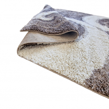 Covor 13c55 200 x 300 Shaggy Maro Inchis/Crem sh72/a1/83 [4]