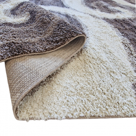 Covor 13c55 200 x 300 Shaggy Maro Inchis/Crem sh72/a1/83 [1]