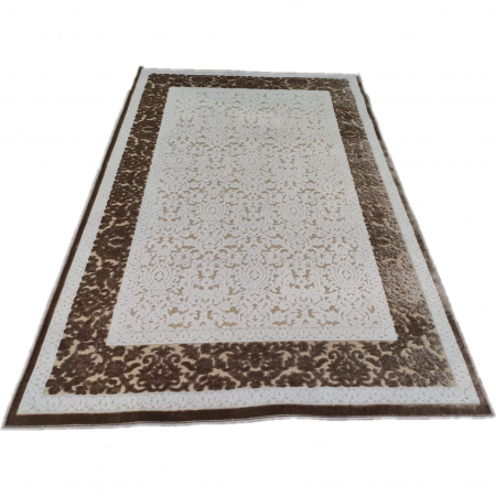 Covor 18C46, 80 x 150, Maro/Crem Relief Gelatto, e3226/a3/gl [0]