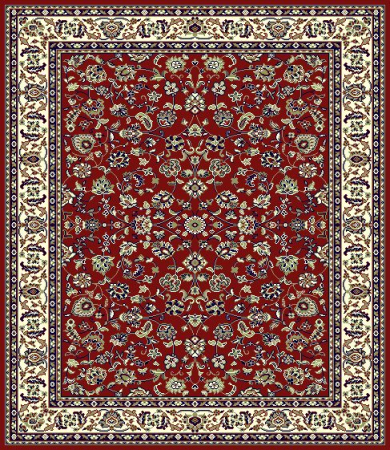 Covor Aladin, 80 x 150, Rosu Clasic, 51.0101 62955 [0]