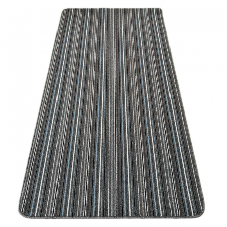 Covor Antiderapant Areti 80 x 150 Gri Inchis - Albastru Deschis [0]