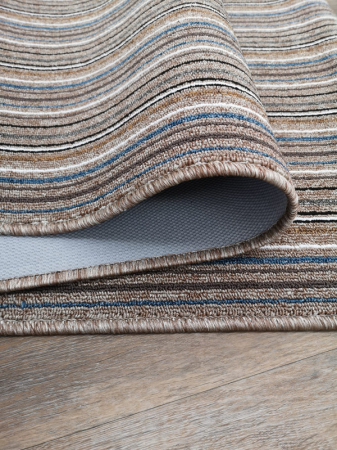 Covor Antiderapant Areti 80 x 150 Maro - Albastru [1]