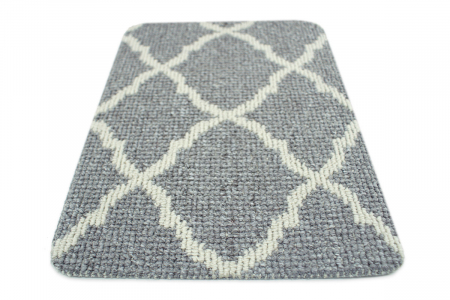 Covor Antiderapant Cardiff 100 x 150 Gri Deschis-Alb [3]