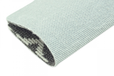 Covor Antiderapant Cardiff 100 x 150 Gri Inchis-Alb [2]