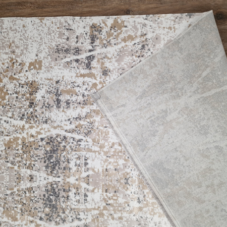 Covor antiderapant , Milano 16300 , 120 x 180 ,Bej Gri,Grosime 3mm [5]
