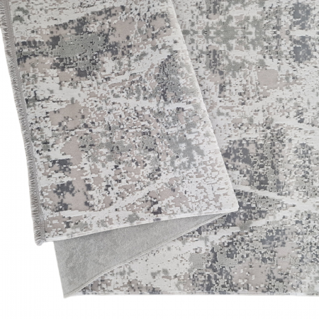 Covor antiderapant, Milano 16300, Gri Deschis Gri, 200 x 290 cm, Grosime 4 mm [4]