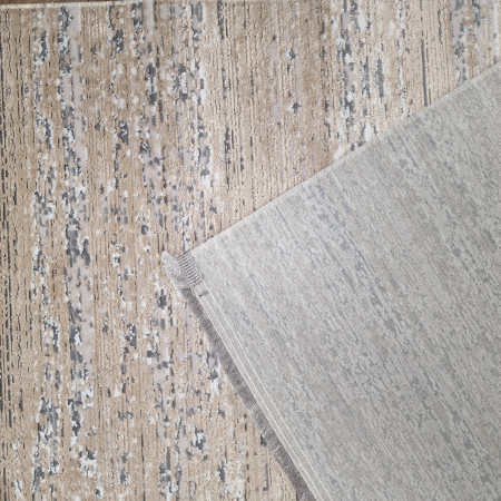 Covor antiderapant ,Milano 22300, 80 x 150 ,Bej ,Grosime 4mm [4]