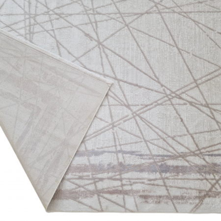 Covor antiderapant modern Bonny , 00103, 200 x 290 cm, Crem Ivory, Grosime 5mm [2]
