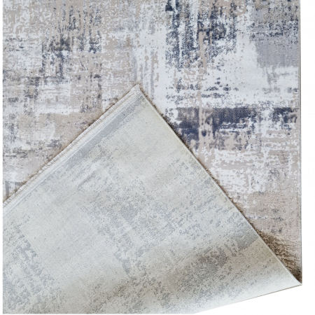 Covor antiderapant modern Myra, 00088, 100 x 200 cm, Gri Bej, Grosime 5mm [5]