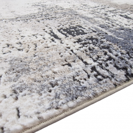 Covor antiderapant modern Myra, 00088, 120 x 180 cm, Gri Inchis Bej, Grosime 5mm [4]