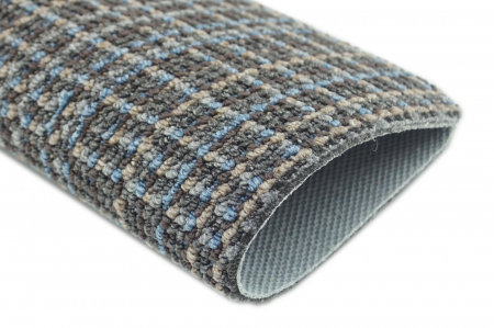 Covor Antiderapant Warren 67 x 150 Gri Inchis/Albastru Deschis [2]