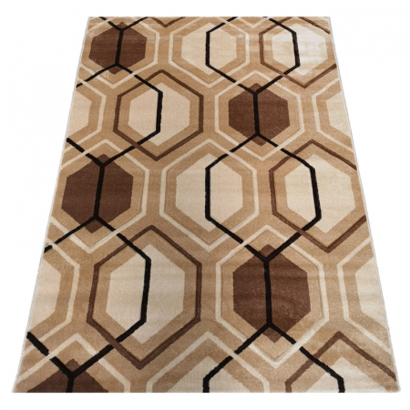 Covoare Moderne - Covor Carvino, 160 x 230 Bej/Maro 1832A
