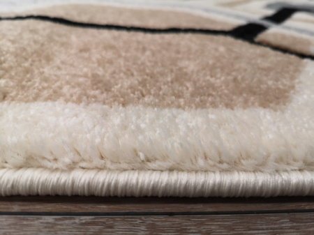 Covor Carvino, 100 x 200 Crem/Gri Deschis 1832A [4]