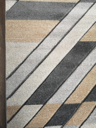 Covor Carvino, 120 x 170 Gri Deschis/Caramel 1881A [5]