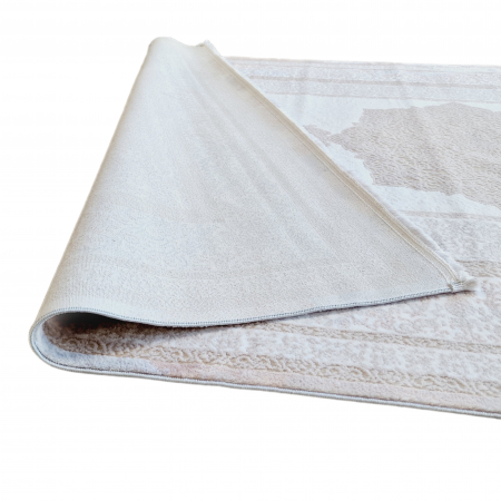 Covor clasic antiderapant Bonny , 00101, 120 x 180 cm, Crem Ivory, Grosime 5mm [4]