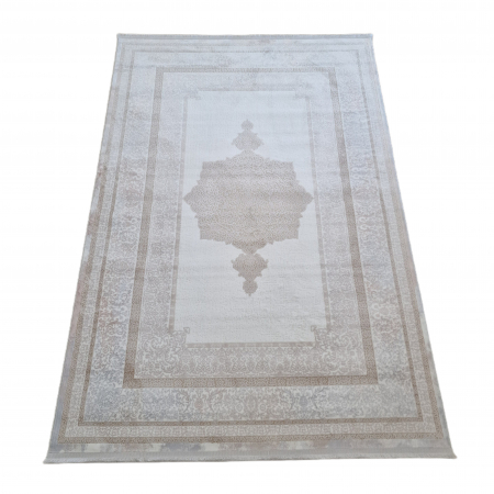 Covor clasic antiderapant Bonny , 00101, 120 x 180 cm, Crem Ivory, Grosime 5mm [5]
