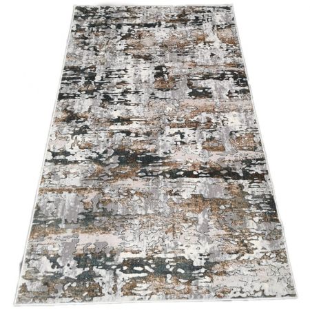 Covor Emoji 60 x 110 Crem/Gri Inchis 17426A [0]