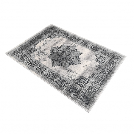 Covoare Clasice - Covor Emoji 80 x 150 17209A Gri Deschis/Inchis