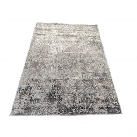 Covor Emoji 80 x 150 Abstract Gri/Verde 17489A [0]