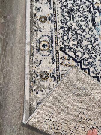 Covor Florance 80 x 150 Abstract Gri decolorat US023 [3]