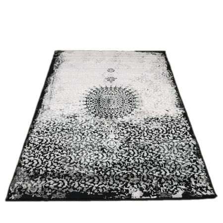 Covor Florance 160 x 230 Negru/Alb US002 [0]