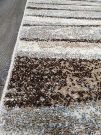 Covor Frize, 100 x 200, Maro-Crem, [1]