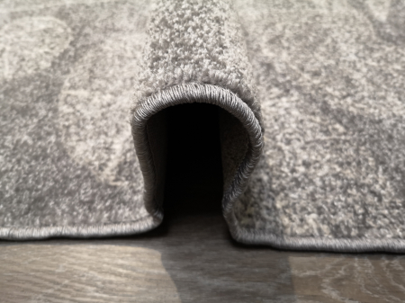 Covor Frize, 80 x 150, Gri Floral, f3879/b5/ct [1]