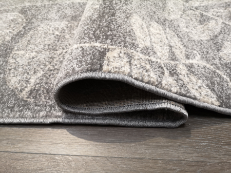 Covor Frize, 80 x 150, Gri Floral, f3879/b5/ct [2]