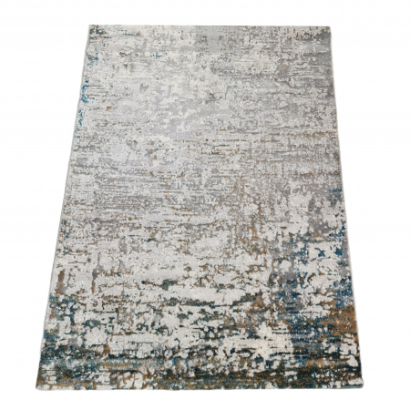 Covoare Moderne - Covor Harmony, 80 x 150 Gri Deschis/Albastru Inchis 8077A