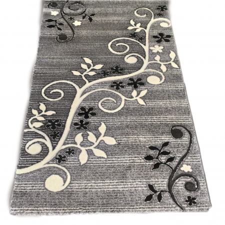 Covor Jeyda 120 x 180 Frunze Gri F0218 [0]
