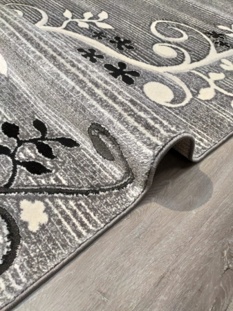 Covor Jeyda 120 x 180 Frunze Gri F0218 [1]