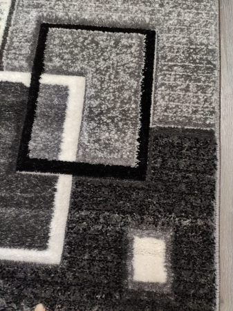 Covor Jeyda 80 x 150 Geometric Gri Inchis/Deschis F0215 [2]