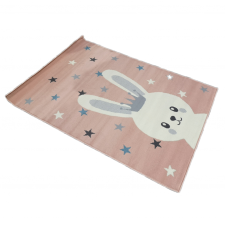 Covor Kids 100 x 150 Iepuras cu Stelute 53.3927 95855 [4]